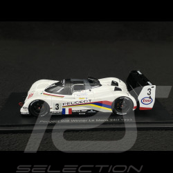 Peugeot 905 Evo n° 3 Winner 24h Le Mans 1993 1/43 Spark 43LM93