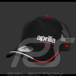 Aprilia Cap Official Trucker New Era Schwarz Khaki 60897551 - unisex