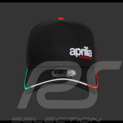 Casquette Aprilia Officielle Trucker New Era Noir 60897551 - mixte