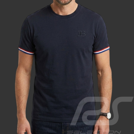 Bugatti T-Shirt EB Piquet Marineblau BU000BL - Herren