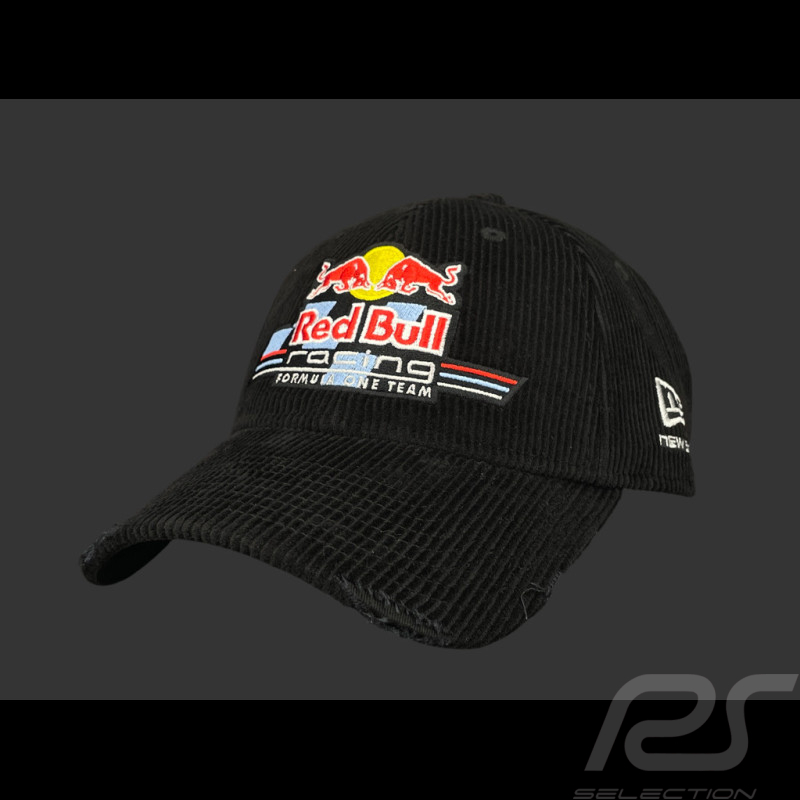 Red Bull Racing Hat Official F1 Team New Era Corduroy Black 60897528 - unisex