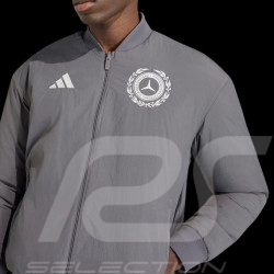 Mercedes Jacke AMG-Petronas Wendejacke F1 Team Adidas Grau / Beige KR3572 - unisex
