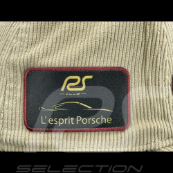Exklusive RS Club Cord-Cap Beige mit Ausflugs-Patch
