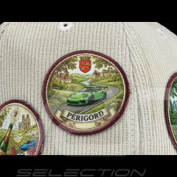 Casquette Exclusive RS Club Velours Côtelé Beige avec Patch