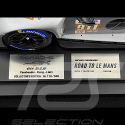 Porsche 911 RSR Type 991.2 n° 911 24h Le Mans 2023 Michael Fassbender Road To Le Mans 1/18 Spark WAP0212220TRSR