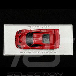 Ferrari F50 Bolide Voiture Personnelle Sultan de Brunei 1996 Rouge 1/43 Kess KE43056430