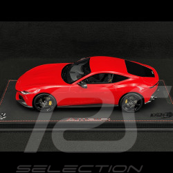 Ferrari Amalfi 2024 Rosso Corsa Schwarze Felgen 1/18 BBR Models P18272A1