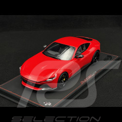Ferrari Amalfi 2024 Rosso Corsa Jantes Noires 1/18 BBR Models P18272A1