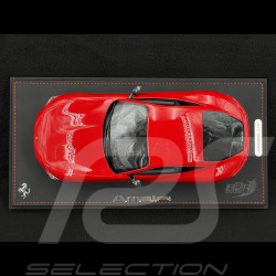 Ferrari Amalfi 2024 Rosso Corsa Schwarze Felgen 1/18 BBR Models P18272A1