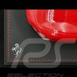 Ferrari Amalfi 2024 Rosso Corsa Schwarze Felgen 1/18 BBR Models P18272A1