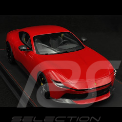 Ferrari Amalfi 2024 Rosso Corsa Jantes Noires 1/18 BBR Models P18272A1
