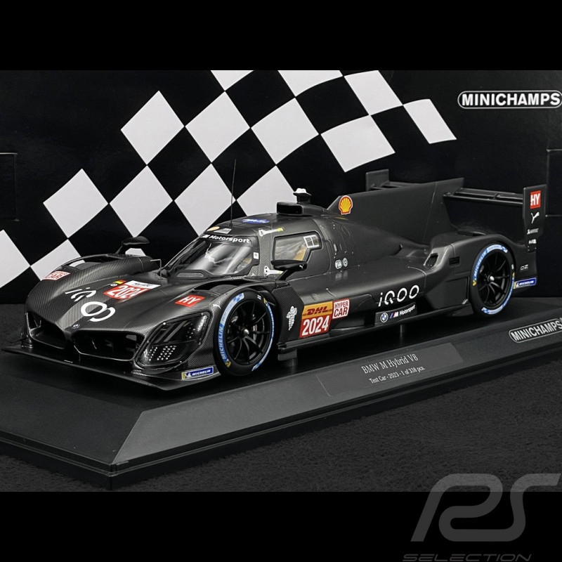 BMW M Hybrid V8 LMDh n° 2024 Test Car 2023 1/18 Minichamps 155232024