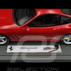 Ferrari 550 Maranello 1996 Rosso Corsa 1/18 BBR Models BBR1873A