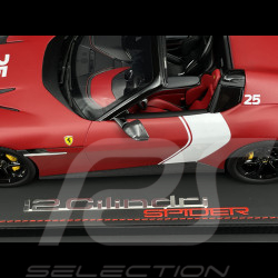Ferrari 12Cilindri Spider n° 25 Rosso Racing 2025 Mat 1/18 BBR Models P18251F1