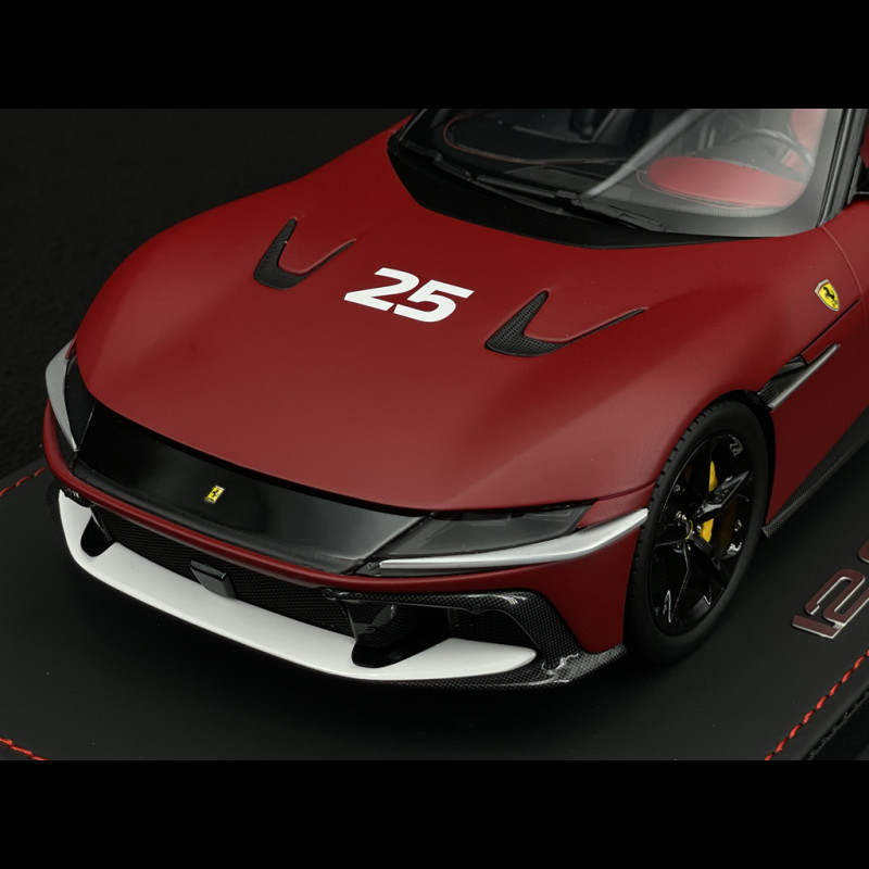 Ferrari 12Cilindri Spider n° 25 Rosso Racing 2025 Matt 1/18 BBR