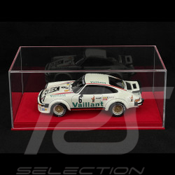 1/18 BBR Vitrine für Modelle mit rotem Alcantara Sockel Premium Qualität