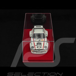 1/18 BBR Vitrine für Modelle mit rotem Alcantara Sockel Premium Qualität