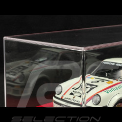1/18 BBR Vitrine für Modelle mit rotem Alcantara Sockel Premium Qualität