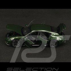 Porsche Taycan Turbo S 2024 Oak Green Neo 1/18 Norev 187655