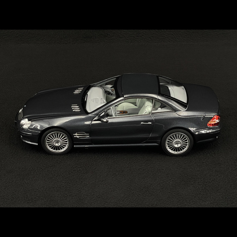 Mercedes-Benz SL 55 AMG 2003 Metallic Grey 1/18 Norev 183844