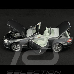 Mercedes-Benz SL 55 AMG 2003 Metallic-Grau 1/18 Norev 183844
