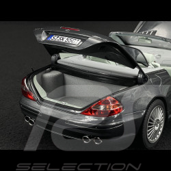 Mercedes-Benz SL 55 AMG 2003 Metallic Grey 1/18 Norev 183844