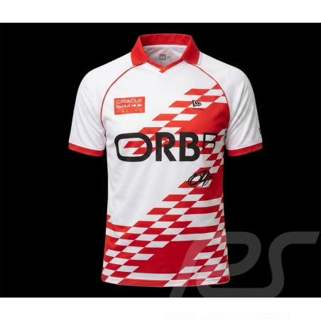 Red Bull T-Shirt Racing F1 Team Football White / Red New Era 60897395 - Unisex