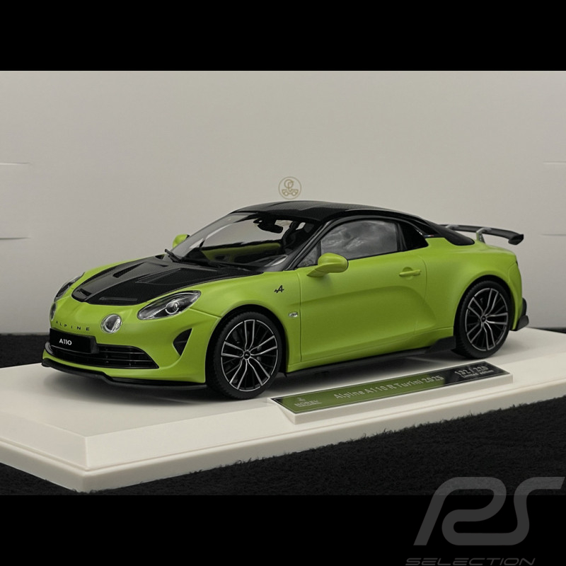 Alpine A110 R Turini 2025 Vert Acide Mat 1/18 Norev 185442