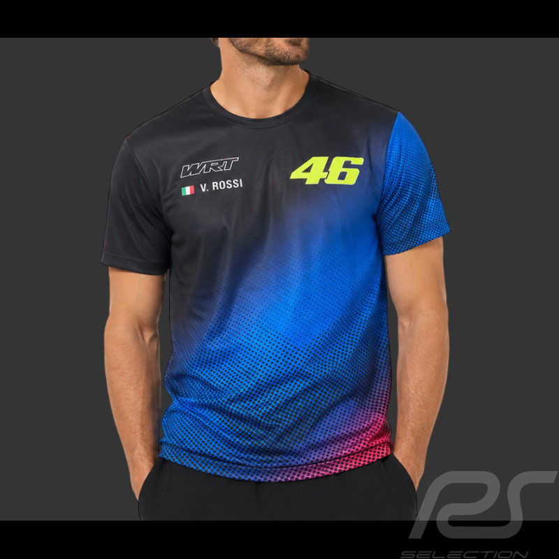 Valentino Rossi T-shirt VR46 Official WRT Navy Blue VR546703 - unisex