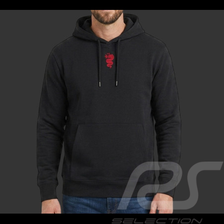 Sudadera con capucha negra...