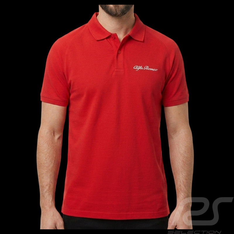 Alfa Romeo Polo Shirt Classic Red AR2101RE - Men
