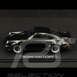 Porsche 911 Turbo 3.0 Type 930 1976 Noir 1/18 KK Scale KKDC180575