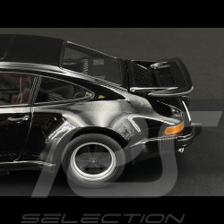 Porsche 911 Turbo 3.0 Type 930 1976 Black 1/18 KK Scale KKDC180575