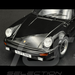 Porsche 911 Turbo 3.0 Type 930 1976 Black 1/18 KK Scale KKDC180575