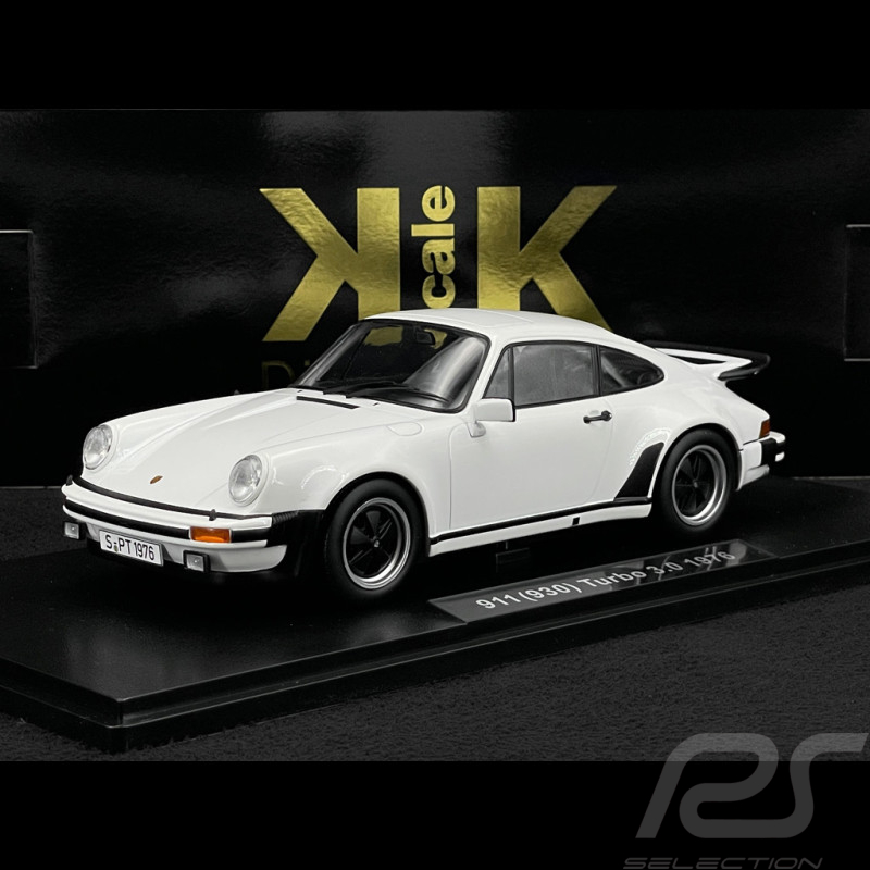 Porsche 911 Turbo 3.0 Type 930 1976 Grand Prix White 1/18 KK Scale KKDC180576