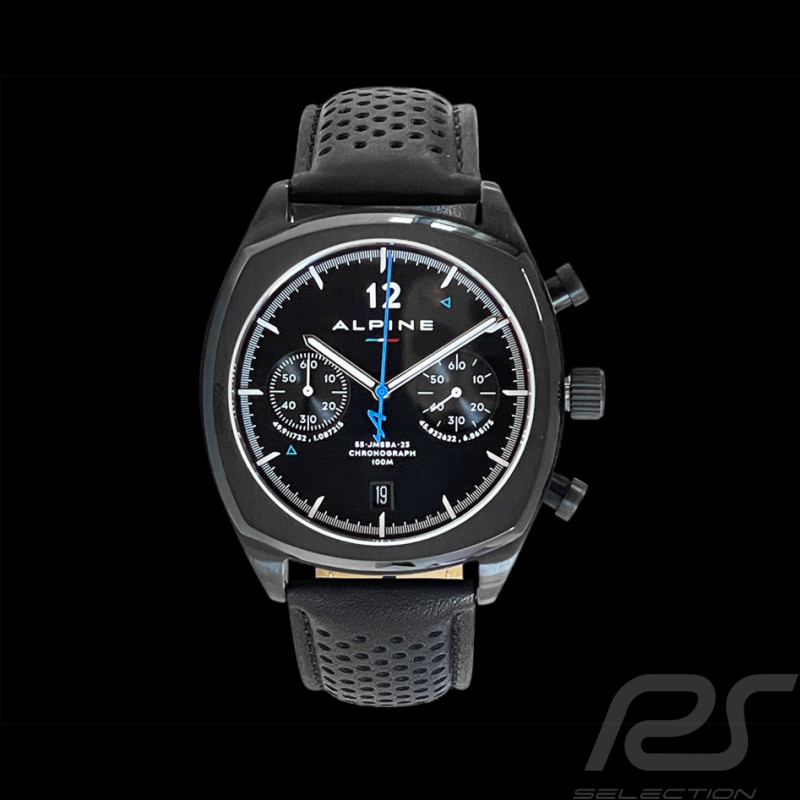 Alpine Watch Chronograph 55-JMSBA-23 Tribute to Alpine A110 / A310 / A610 Black 6020080506