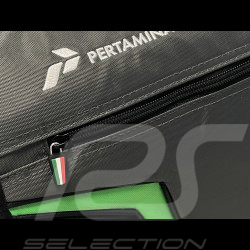 Lamborghini Shoulder Bag Squadra Corse Black / Grey / Green LC321904