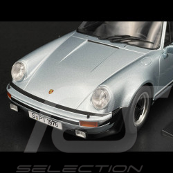 Porsche 911 Turbo 3.0 Type 930 1976 Polar Silver 1/18 KK Scale KKDC180574
