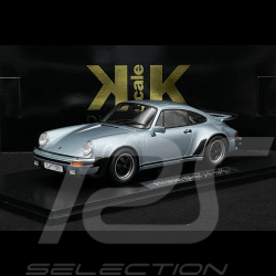 Porsche 911 Turbo 3.0 Type 930 1976 Polar Silver 1/18 KK Scale KKDC180574