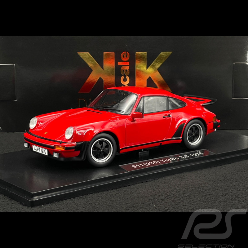 Porsche 911 Turbo 3.0 type 930 1976 red 1/18 KK Scale KKDC180571
