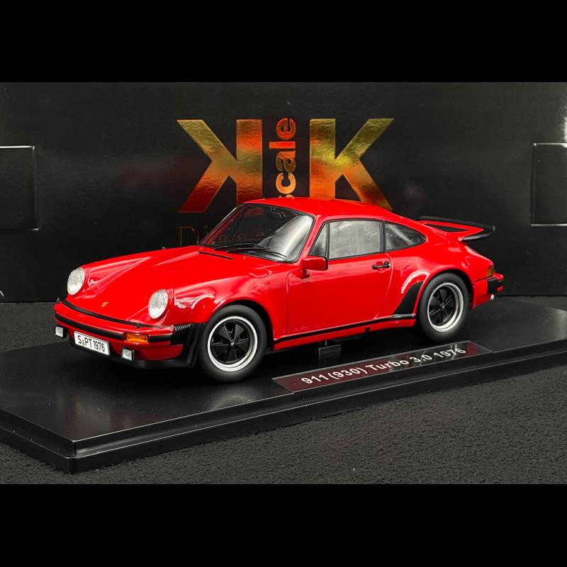 Porsche 911 Turbo 3.0 type 930 1976 red 1/18 KK Scale KKDC180571