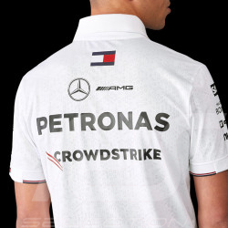 Mercedes Polo-shirt Low Cost AMG Petronas F1 Team Tommy Hilfiger White 701227948-001- unisex