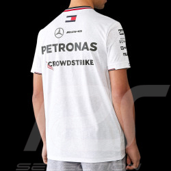 Mercedes T-shirt Low Cost AMG Petronas F1 Team Tommy Hilfiger White 701227950-001- men