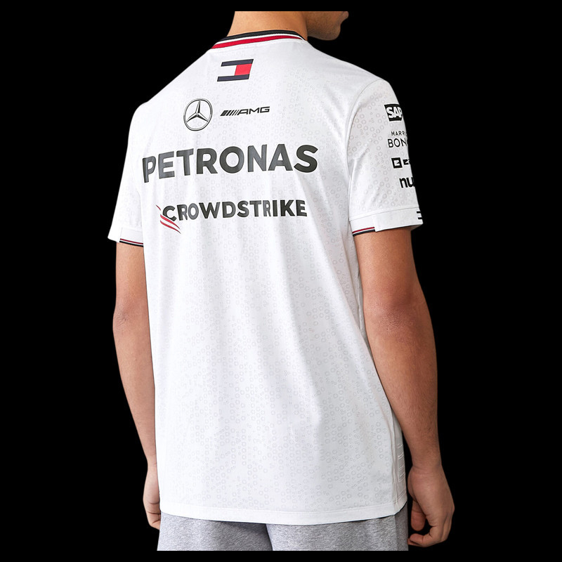 white tommy hilfiger benz shirts