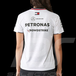 Mercedes T-shirt Low Cost AMG Petronas F1 Team Tommy Hilfiger White 701227951-001- women