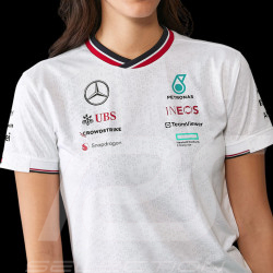 Mercedes T-shirt Low Cost AMG Petronas F1 Team Tommy Hilfiger White 701227951-001- women