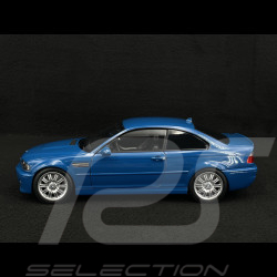 BMW M3 CSL E46 2000 Bleu 1/18 Norev 183001