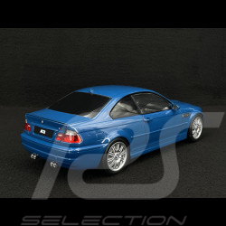 BMW M3 CSL E46 2000 Blue 1/18 Norev 183001