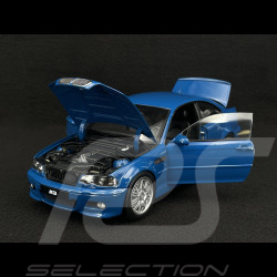 BMW M3 CSL E46 2000 Blau 1/18 Norev 183001