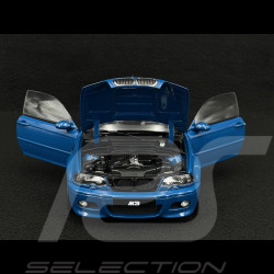 BMW M3 CSL E46 2000 Blau 1/18 Norev 183001